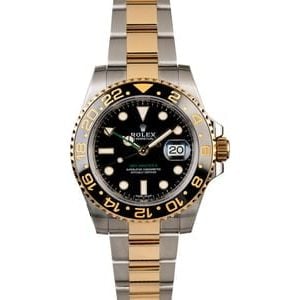 PreOwned Rolex GMT-Master II Ref 116713 Cerachrom Bezel