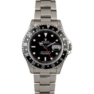 PreOwned Rolex GMT-Master 16700 Steel Oyster