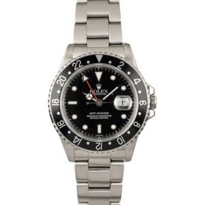 Certified Rolex GMT-Master 16700 Steel Oyster