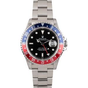 Pre-Owned Rolex GMT-Master 16700 'Pepsi' Insert