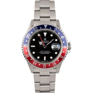 Used Rolex GMT-Master 16700 'Pepsi' Bezel