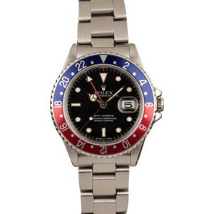 Used Rolex GMT-Master II Ref 16700 'Pepsi' Insert