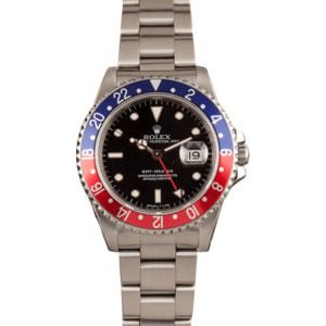 Pre-Owned Rolex GMT-Master 16700 Pepsi Watch