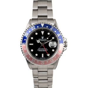 Rolex GMT-Master II Ref 16710 Faded Pepsi Insert