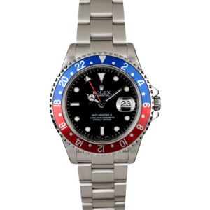 Rolex GMT-Master II 'Pepsi' 16710 No Holes Case