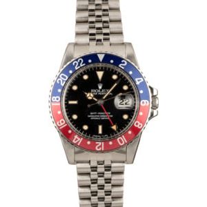 Men's Rolex GMT-Master 16750 Pepsi