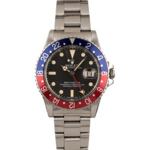 Vintage Rolex GMT-Master 16750 'Pepsi' Insert 1979