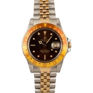 Vintage Rolex GMT-Master 16753 "Root Beer" Insert