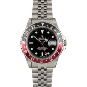 PreOwned Rolex Fat Lady GMT-Master II 16760 Coke