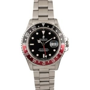 Pre Owned Rolex GMT Master II 16760 "Coke" Bezel