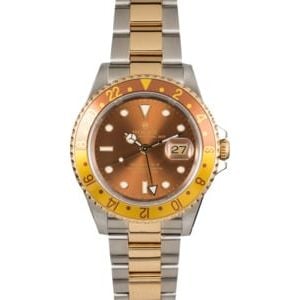 Pre Owned Rolex GMT-Master II Ref 16713 Root Beer