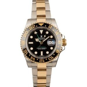 Rolex GMT Master II Ceramic Bezel Two-tone Watch