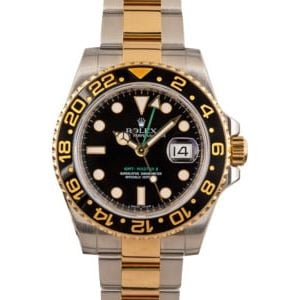 Used Rolex GMT-Master II Ref 116713 Engraved Rehaut