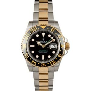 Rolex GMT-Master II 116713 Two Tone 100% Authentic