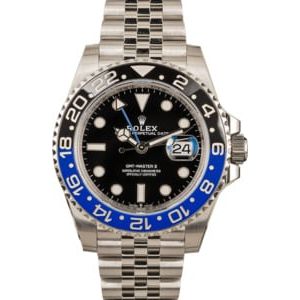 Rolex GMT-Master II Ref 126710 Steel Jubilee 'Batman' watch