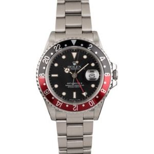 PreOwned Rolex GMT-Master II Fat Lady Coke 16760