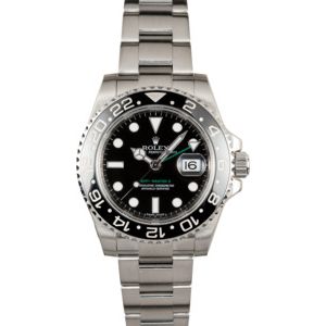 Rolex GMT Master II Black 116710 Green GMT Hand