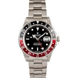 Men's Rolex GMT Master II Coke Bezel Model 16710