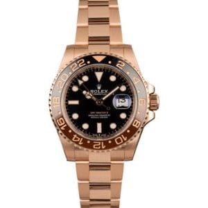 Pre-Owned Rolex GMT-Master II Ref 126715 New Everose 'Root Beer' Model