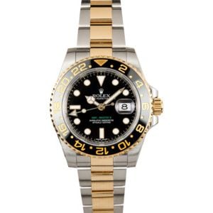 Rolex GMT Master II Steel and Gold 116713 Certified Pre-Owned