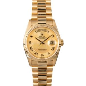 Rolex Gold President 18238 Mother of Pearl