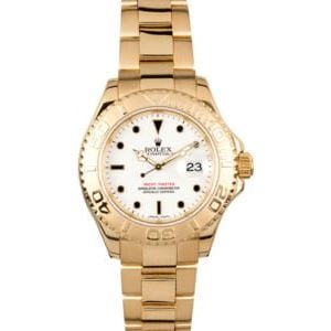 Rolex Gold Yacht-Master 16628 100% Authentic