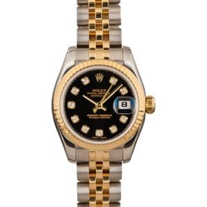 Pre-Owned Rolex Datejust 179173 Diamond Dial