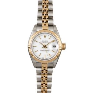 Rolex Ladies Datejust 79173 White Index Dial