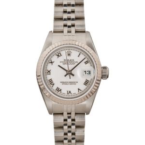 Rolex Datejust 79174 White Roman Dial