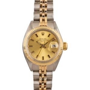 Ladies Rolex Date 6919 Two-Tone