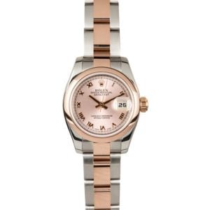 Rolex Lady Datejust 179161 Rose Gold