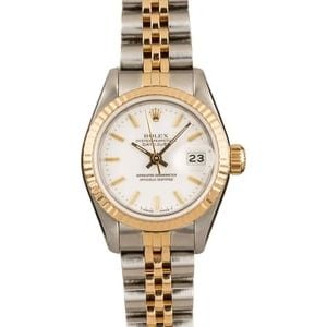 Ladies Rolex Date 69173 Two Tone