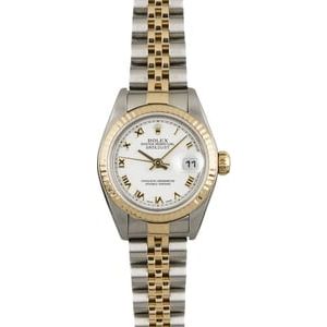 Used Rolex Lady Datejust 79173 White Index Dial