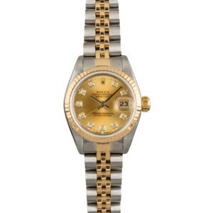 Pre Owned Rolex Lady Datejust 79173 Diamonds