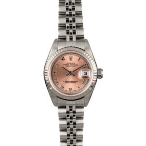 Rolex Lady Datejust 79174 Salmon Roman Dial