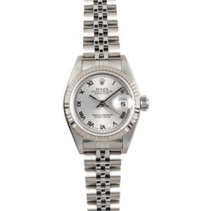 Rolex Lady-Datejust 79174 Rhodium Roman