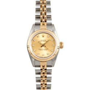 Rolex Lady Oyster Perpetual 67193 Diamond