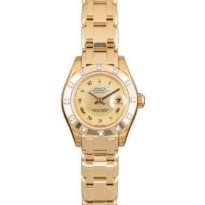 Rolex Lady Pearlmaster 80318 Mother of Pearl