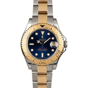 Rolex Mid-Size Yacht Master 68623 Blue Dial