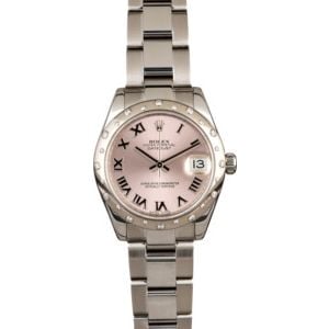 Rolex Mid-size Datejust 178344 Pink Dial