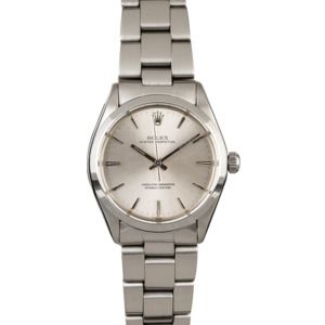 Rolex Vintage Oyster Perpetual 1002 Silver