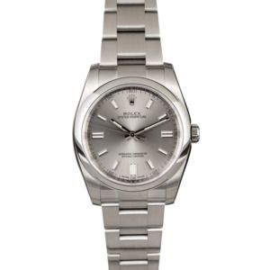 Unworn Rolex Oyster Perpetual 116000 Steel Dial