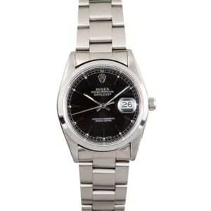 Rolex Oyster Datejust 16234 Black Dial