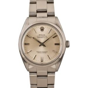 Rolex Oyster Perpetual 1002 Tiffany & Co Dial