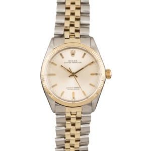 Vintage Rolex Oyster Perpetual 1005 Two Tone