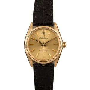 Pre-Owned Rolex Oyster Perpetual 1005 Champagne Dial