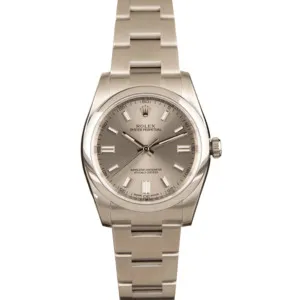 Used Rolex Steel Dial Oyster Perpetual 116000