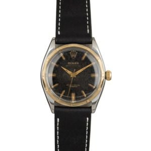 Vintage Rolex Oyster Perpetual 6566 Black Dial