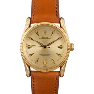 Rolex Oyster Perpetual 6593 Yellow Gold