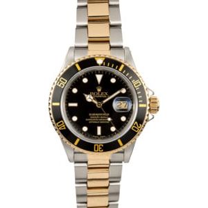 Rolex Oyster Perpetual Submariner 16803 Two-Tone